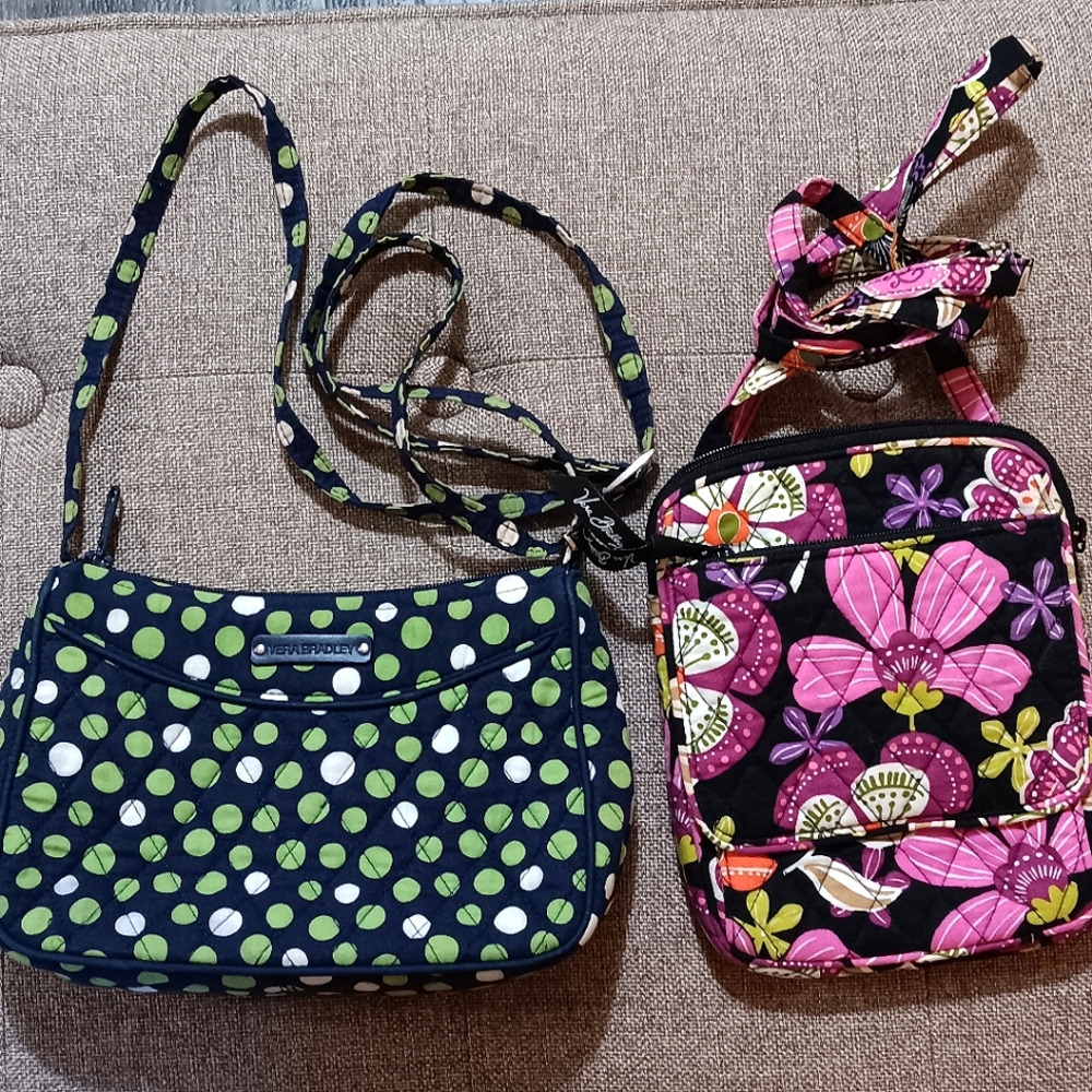 Vera Bradley Crossbody Purse Bundle EUC